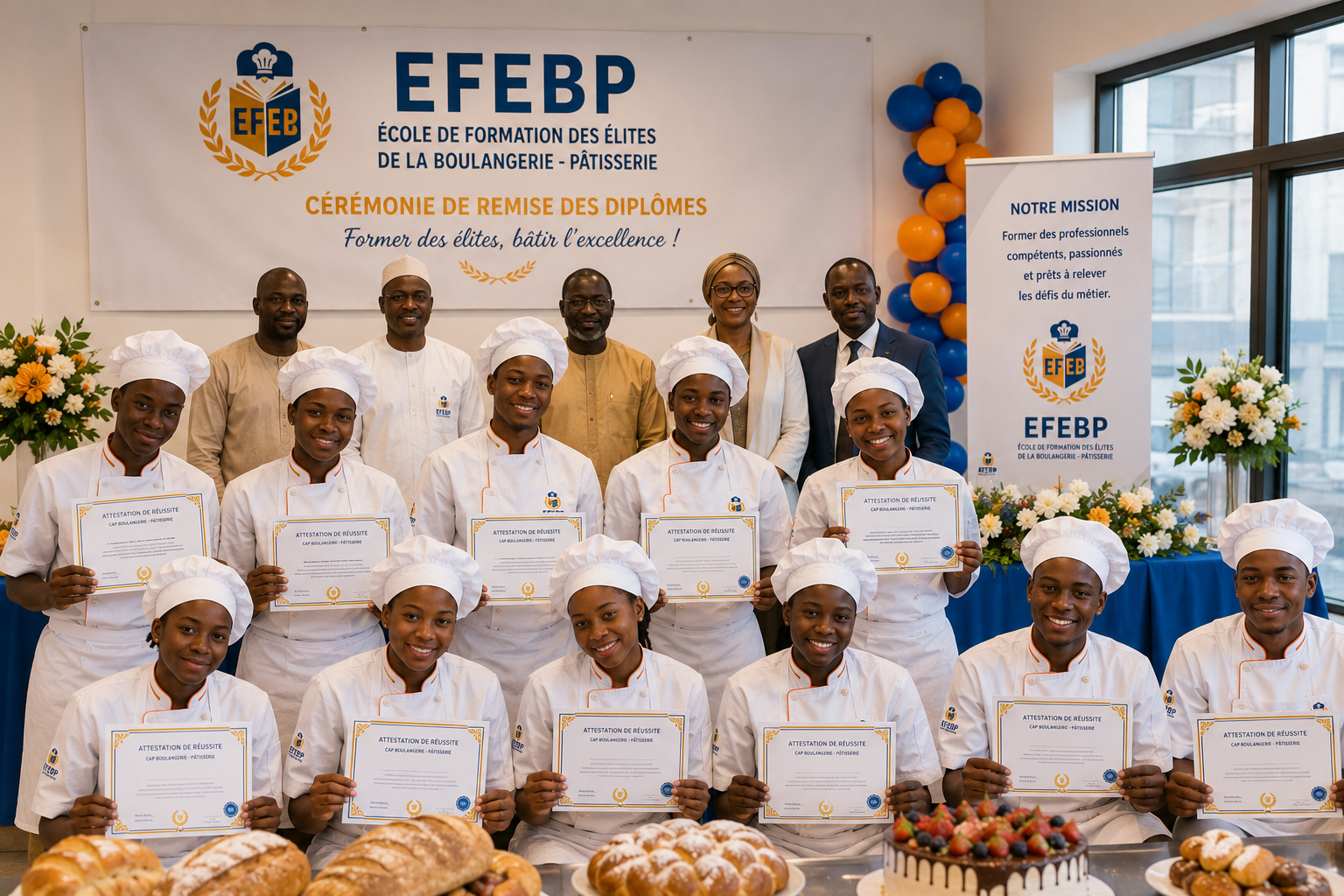Remise de diplômes